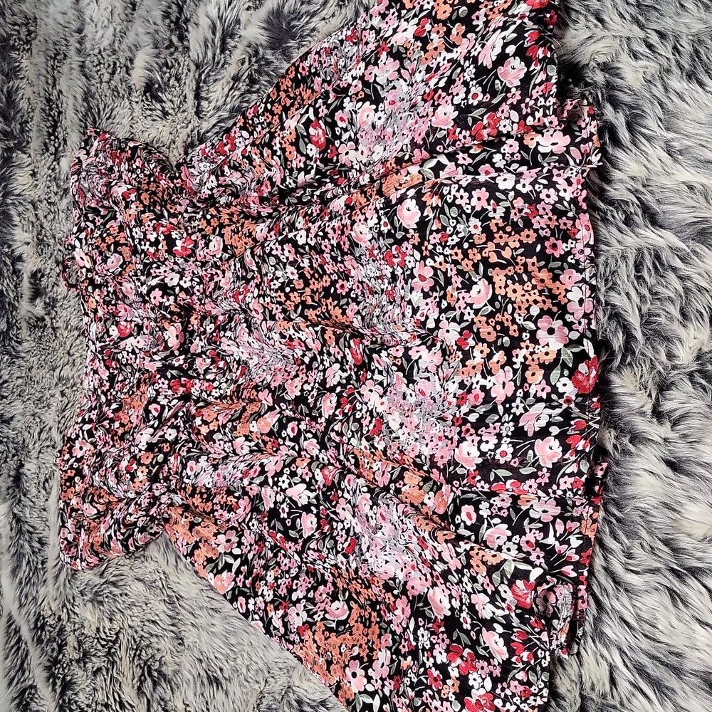 Floral mini dress